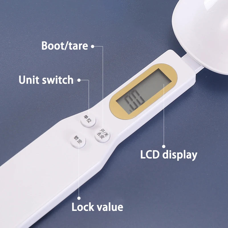 BrewfinityCo. Mini Digital Spoon Scale for Coffee & Cooking